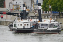 Historischer Raddampfer in Regensburg