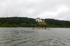 Rudern unter der Walhalla