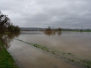 Hochwasser der Weser in diesen Tagen